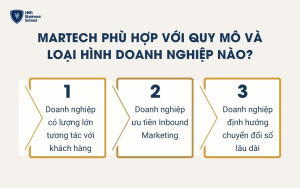 MarTech phù hợp với quy mô và loại hình doanh nghiệp nào?