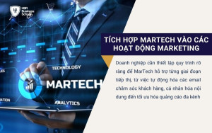 Tích hợp MarTech vào các hoạt động Marketing