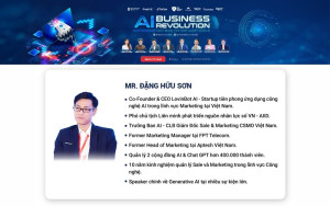 Mr. Đặng Hữu Sơn – Co-Founder & CEO của LovinBot AI