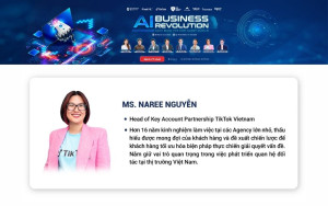 Ms. Naree Nguyễn – Head of Key Account Partnerships tại TikTok Vietnam