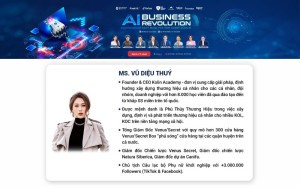 Diễn giả Vũ Diệu Thủy – CEO KOLIN Academy