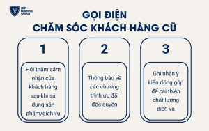 Gọi điện chăm sóc khách hàng cũ