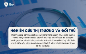 Nghiên cứu thị trường và đối thủ khi bắt đầu kinh doanh giáo dục