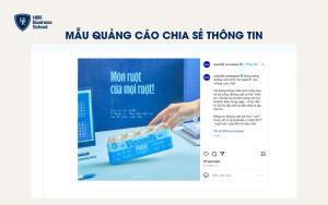 Mẫu quảng cáo chia sẻ thông tin, bí quyết