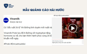 Mẫu quảng cáo hài hước