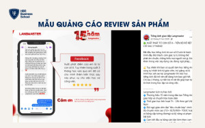 Mẫu quảng cáo review sản phẩm