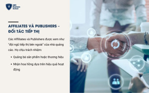 Các Affiliates và Publishers được xem như 