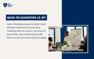 Khái niệm quản trị Marketing là gì