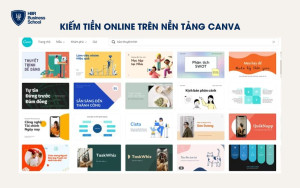 Kiếm tiền online với Canva