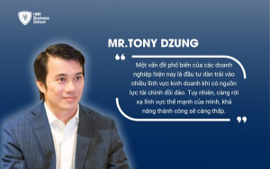 Quan điểm của Mr. Tony Dzung về đầu tư dàn trải