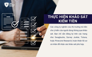 Hoàn thành khảo sát trực tuyến là phương pháp kiếm tiền Online PayPal dễ dàng