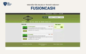 FusionCash là một nền tảng kiếm tiền online đơn giản