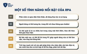 Một số tính năng nổi bật của RPA