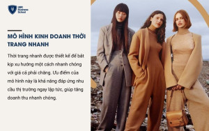 Mô hình kinh doanh thời trang nhanh