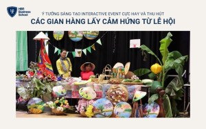 Các gian hàng lễ hội mang lại không gian giải trí cho mọi người