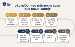 Các bước thực hiện Brand Audit cho doanh nghiệp