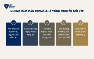 Những rào cản trong quá trình chuyển đổi kép