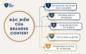 Các đặc điểm chính của Branded Content