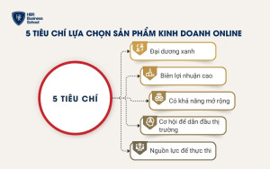 5 tiêu chí lựa chọn sản phẩm kinh doanh online thành công