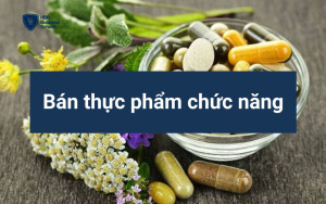 Bán thực phẩm chức năng online