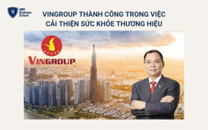 Vingroup là một ví dụ điển hình về việc cải thiện sức khỏe thương hiệu thông qua các chiến lược mạnh mẽ