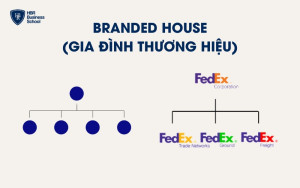 Mô hình kiến trúc thương hiệu Branded House (Gia đình thương hiệu)