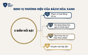 Định vị thương hiệu của Bách Hóa Xanh