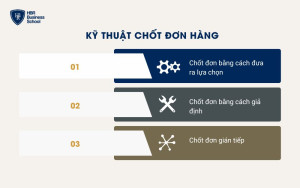 Một số cách chốt đơn hiệu quả