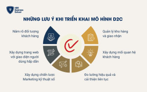 Những lưu ý khi triển khai mô hình D2C