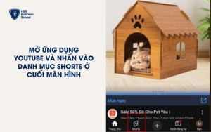 Mở ứng dụng YouTube và nhấn vào danh mục Shorts ở cuối màn hình.