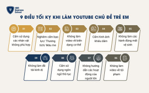 9 điều tối kỵ khi làm Youtube chủ đề trẻ em