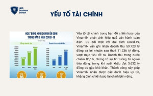 Yếu tố tài chính phản ánh rõ hiệu quả vận hành của Vinamilk