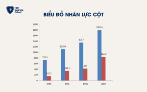 Biểu đồ nhân lực cột
