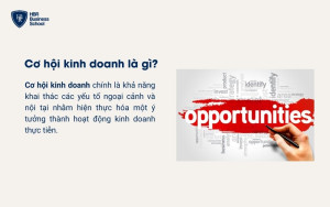 Cơ hội kinh doanh là gì?