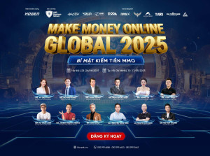 Make Money Online Global 2025 siêu HOT với cộng đồng MMO Việt Nam