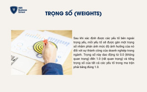Trọng số dao động từ 0.0 - 1.0