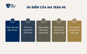 5 ưu điểm của ma trận IFE