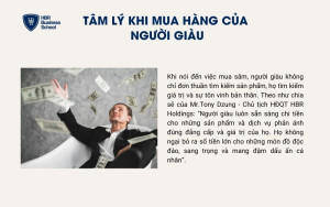 Tâm lý khi mua hàng của người giàu