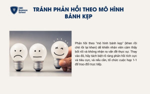 Tránh phản hồi theo mô hình bánh kẹp