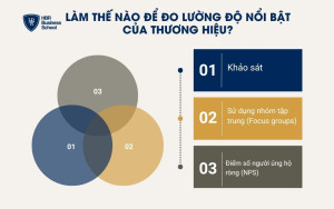 3 cách đo lường độ nổi bật của thương hiệu