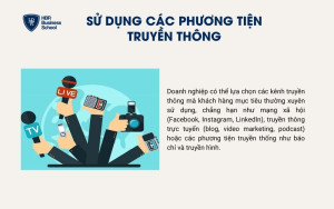 Sử dụng các phương tiện truyền thông