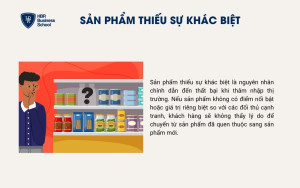 Sản phẩm thiếu sự khác biệt hoá