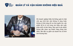 Quy trình quản lý và vận hành không hiệu quả