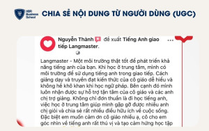 Chia sẻ feedback từ khách hàng