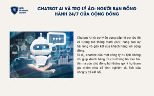 Chatbot AI và trợ lý ảo hỗ trợ phát triển cộng đồng