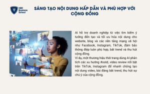 Hỗ trợ sáng tạo nội dung phù hợp với cộng đồng