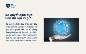 Ra quyết định dựa trên dữ liệu là gì?