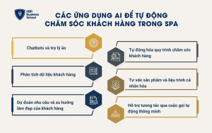 Các ứng dụng AI để tự động chăm sóc khách hàng trong Spa