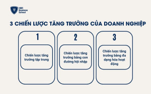3 chiến lược tăng trưởng của doanh nghiệp