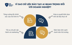 Dữ liệu đào tạo AI có vai trò quan trọng đối với doanh nghiệp